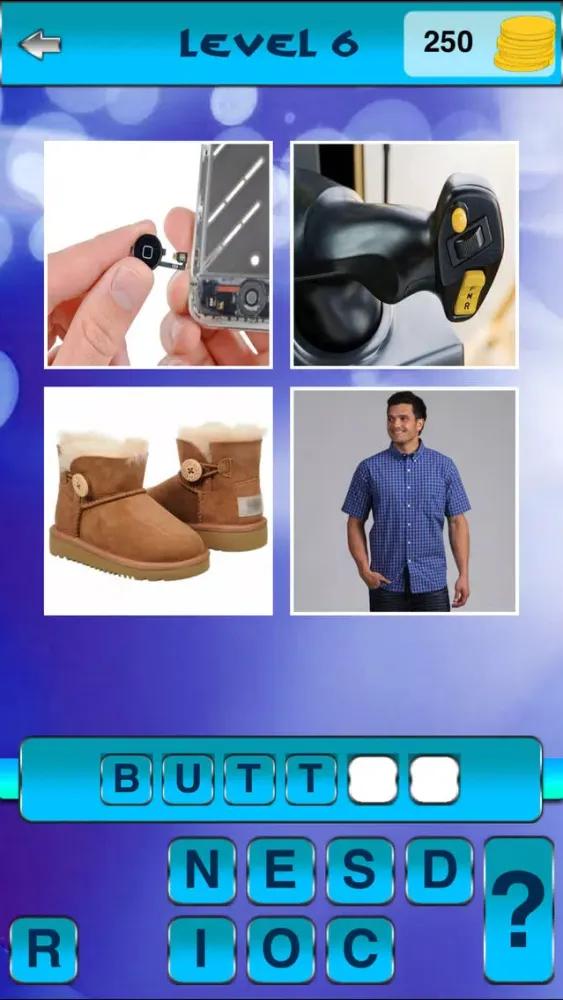 Captures d'écran de Mega Pic Word Puzzle Brain Teaser Fun Game for Girls and Boys Free HD