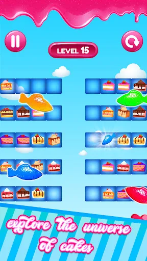 Screenshot di Cake Sort: Puzzle Game
