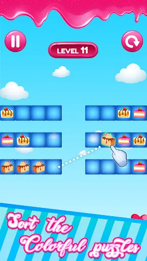 Screenshot di Cake Sort: Puzzle Game