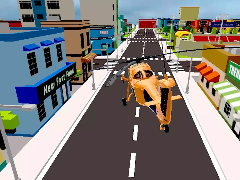 Real City Helicopter Flight Ad iPad  Screenshots