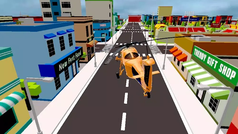 Real City Helicopter Flight Ad Screenshots
