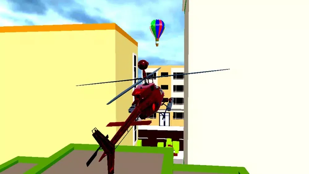 Real City Helicopter Flight Ad Screenshots