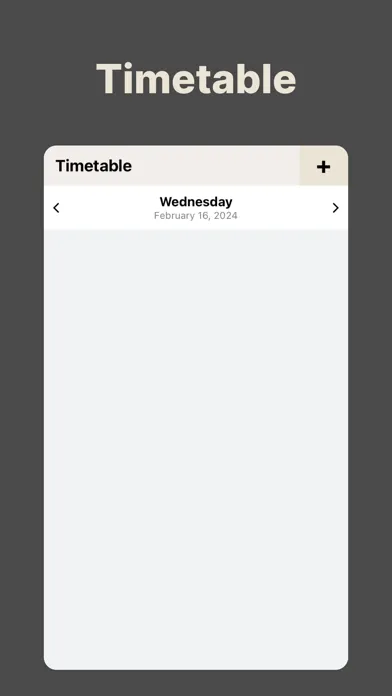 Timetable - Homework Planner应用截图