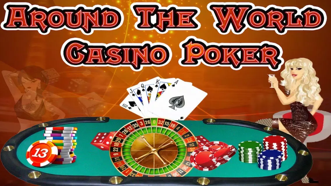 Around the World VIP Casino Millions Lucky Vegas Poker Club应用截图