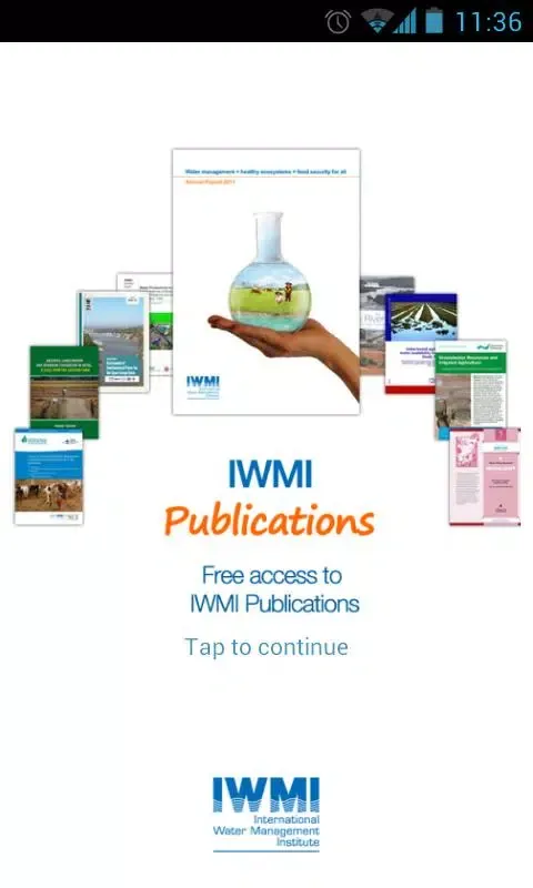 IWMI Publications Screenshots