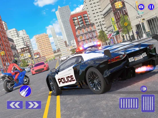 Police Thief Car Chase Game iPad  Screenshots