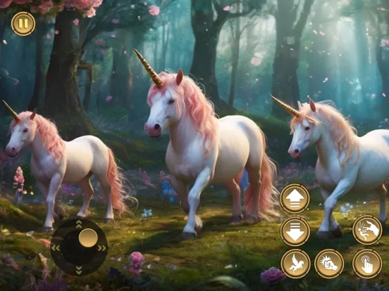 Capturas de pantalla de Flying Horse Unicorn Fantasy iPad 