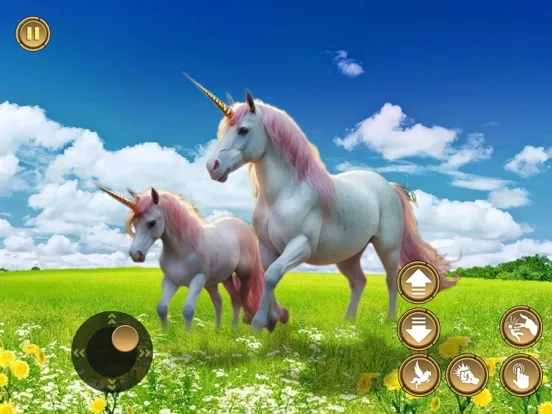 Capturas de pantalla de Flying Horse Unicorn Fantasy iPad 