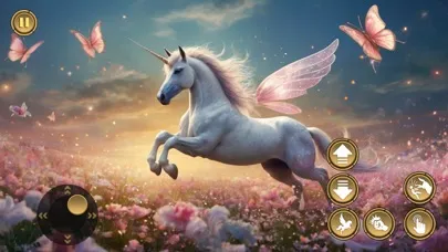 Capturas de pantalla de Flying Horse Unicorn Fantasy