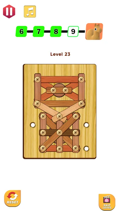 Zrzuty ekranu Wood Nuts & Bolts Puzzle 3D