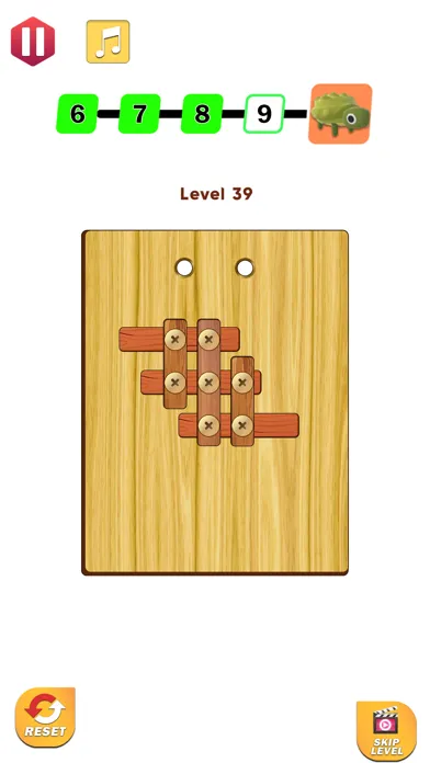 Zrzuty ekranu Wood Nuts & Bolts Puzzle 3D