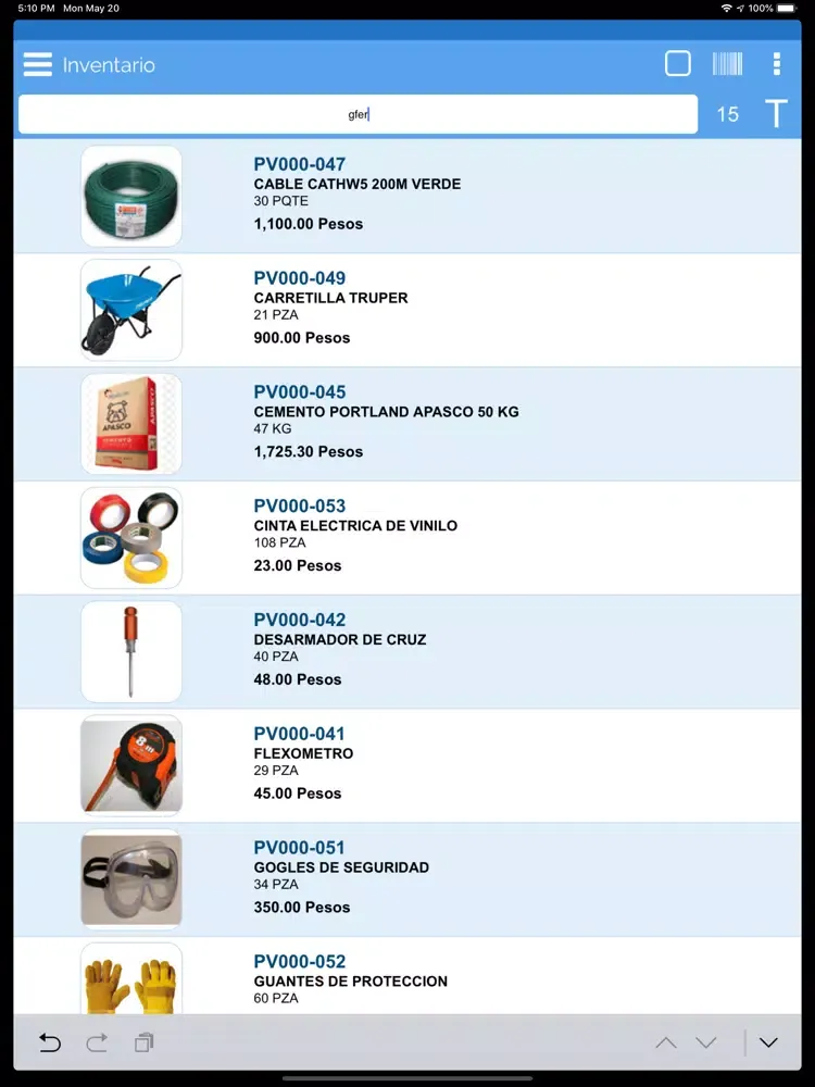 Zrzuty ekranu MBA3 Móvil iPad 