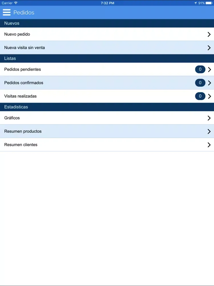 Zrzuty ekranu MBA3 Móvil iPad 