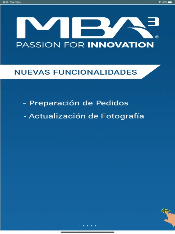 Captures d'écran de WMS Preparación Pedidos iPad 
