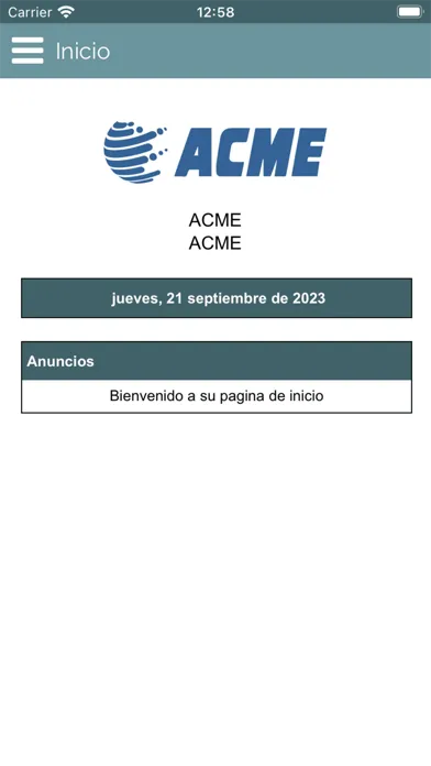 Captures d'écran de WMS Preparación Pedidos