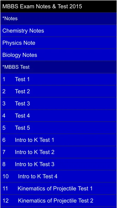 Zrzuty ekranu AIPMT Notes ,Formulae & MCQ