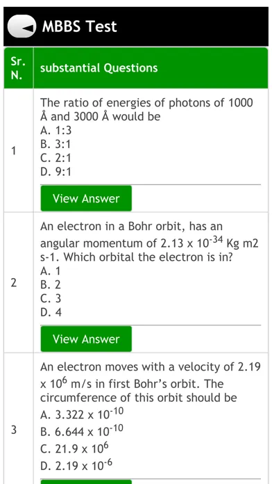 Zrzuty ekranu AIPMT Notes ,Formulae & MCQ