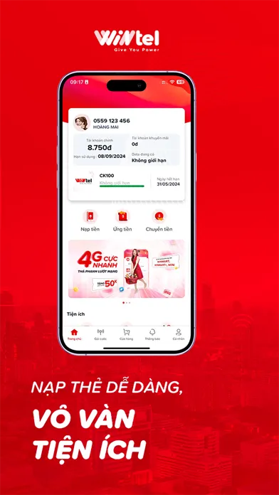Wintel - Mạng di động 055应用截图