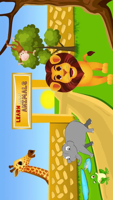 ภาพหน้าจอของ Learn Animals Kids