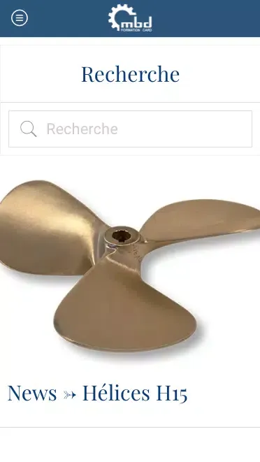 Captures d'écran de CARD Formation