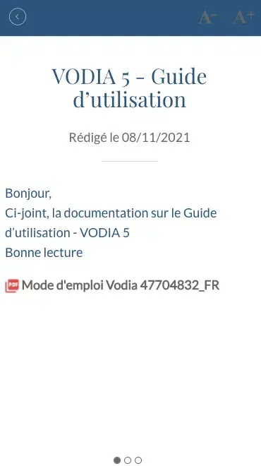 Captures d'écran de CARD Formation