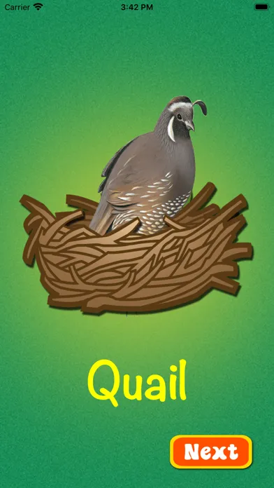 Zrzuty ekranu Learn about Birds