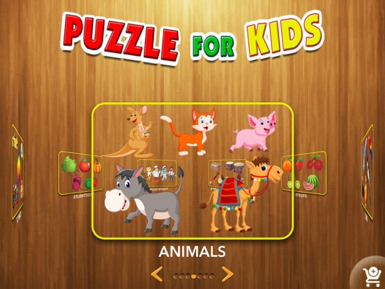Captures d'écran de Puzzle 4 Kids iPad 