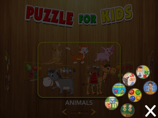 Captures d'écran de Puzzle 4 Kids iPad 