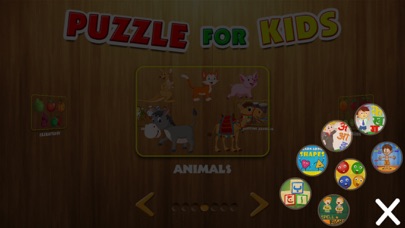 Captures d'écran de Puzzle 4 Kids