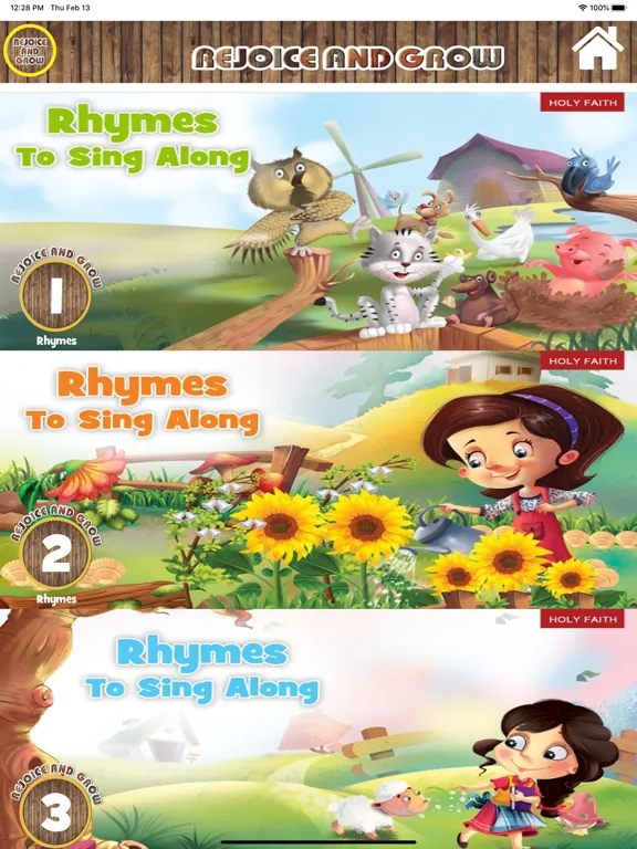 Rejoice and Grow iPad  سکرین شاٹس