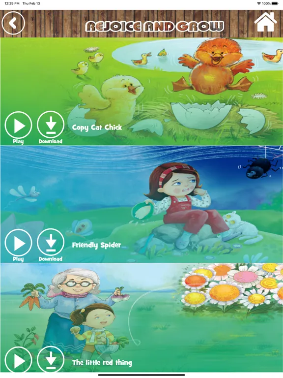Rejoice and Grow iPad  سکرین شاٹس