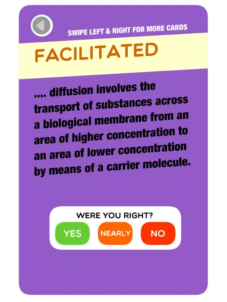 Ảnh chụp màn hình của Biology AS / Year 1 OCR Games Edition iPad 
