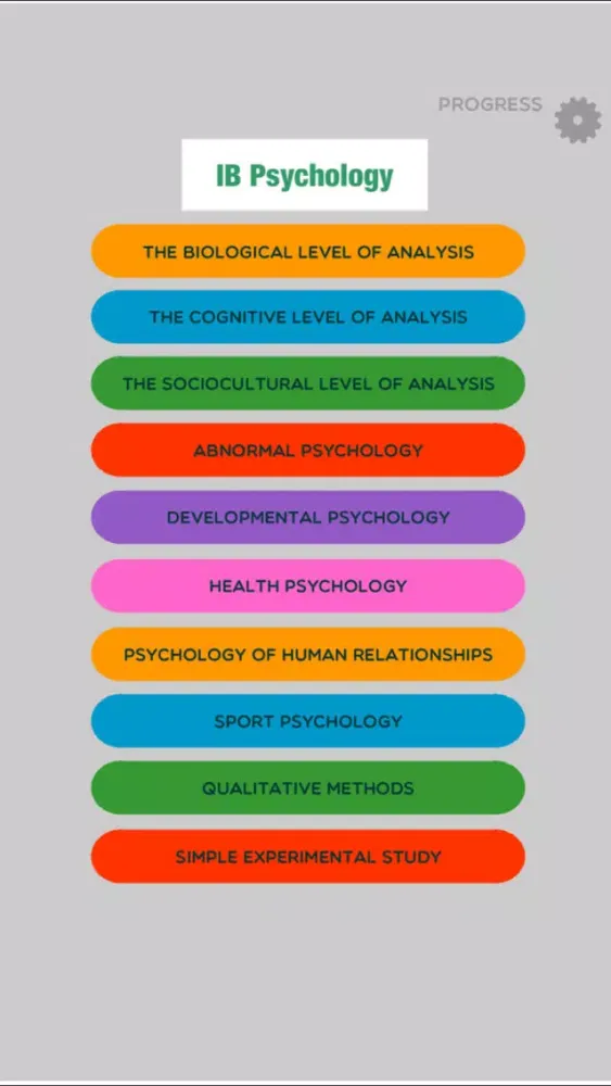 IB Psychology应用截图