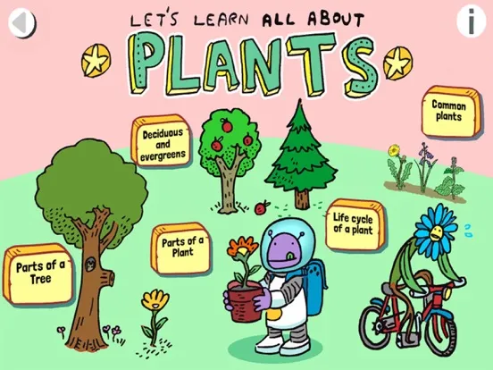 Capturas de tela do Science Adventure KS1 Year 1 iPad 