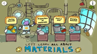Capturas de tela do Science Adventure KS1 Year 1