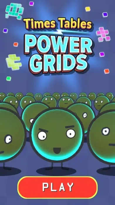Captures d'écran de Times Tables Power Grids