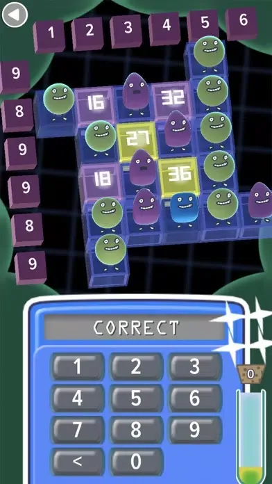 Captures d'écran de Times Tables Power Grids