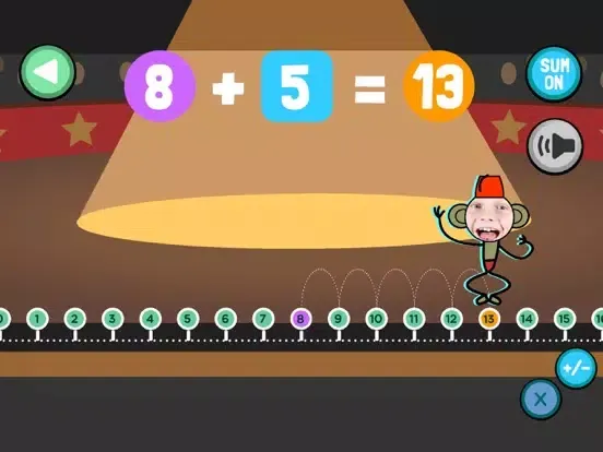 Crazy Math Number Line Helper iPad  Screenshots