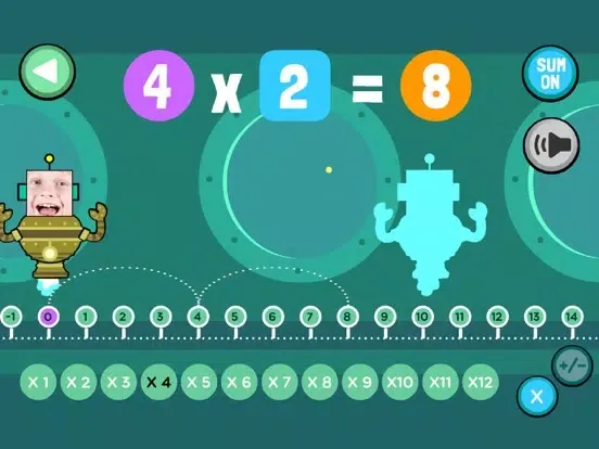 Crazy Math Number Line Helper iPad  Screenshots