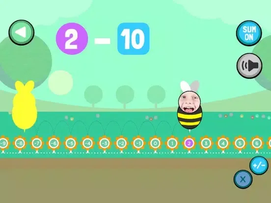 Crazy Math Number Line Helper iPad  Screenshots