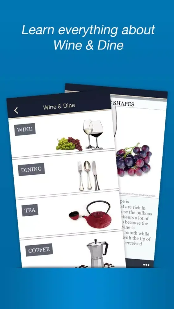 Captures d'écran de Mr. Noble - The Gentleman Lifestyle App