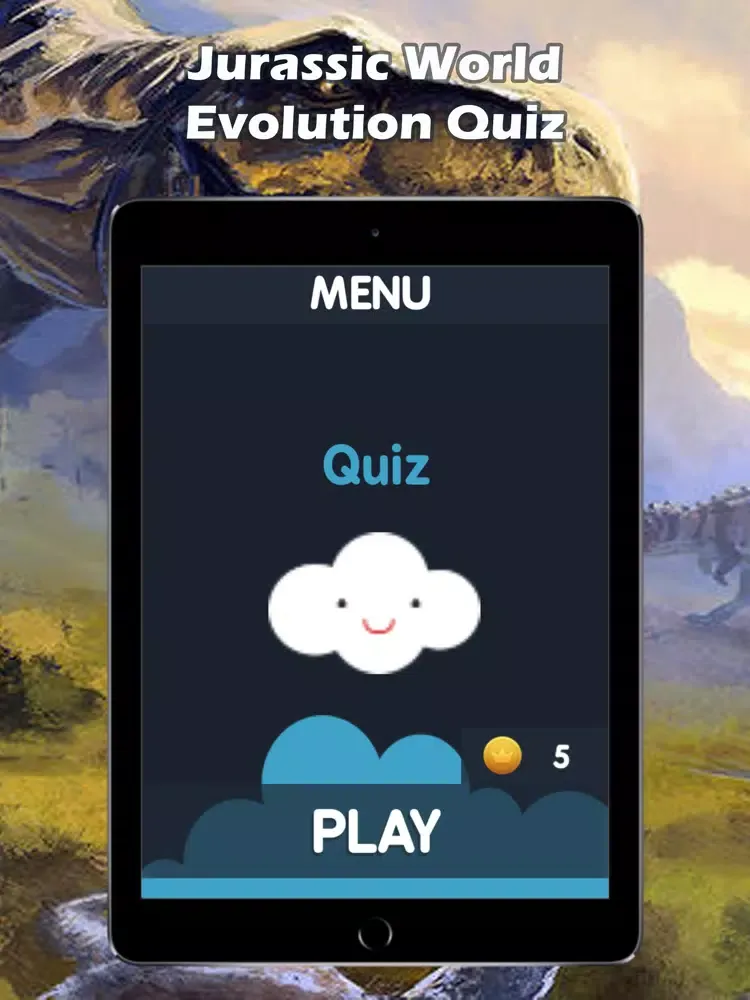 Captures d'écran de Jurassic Evolution World Quiz iPad 