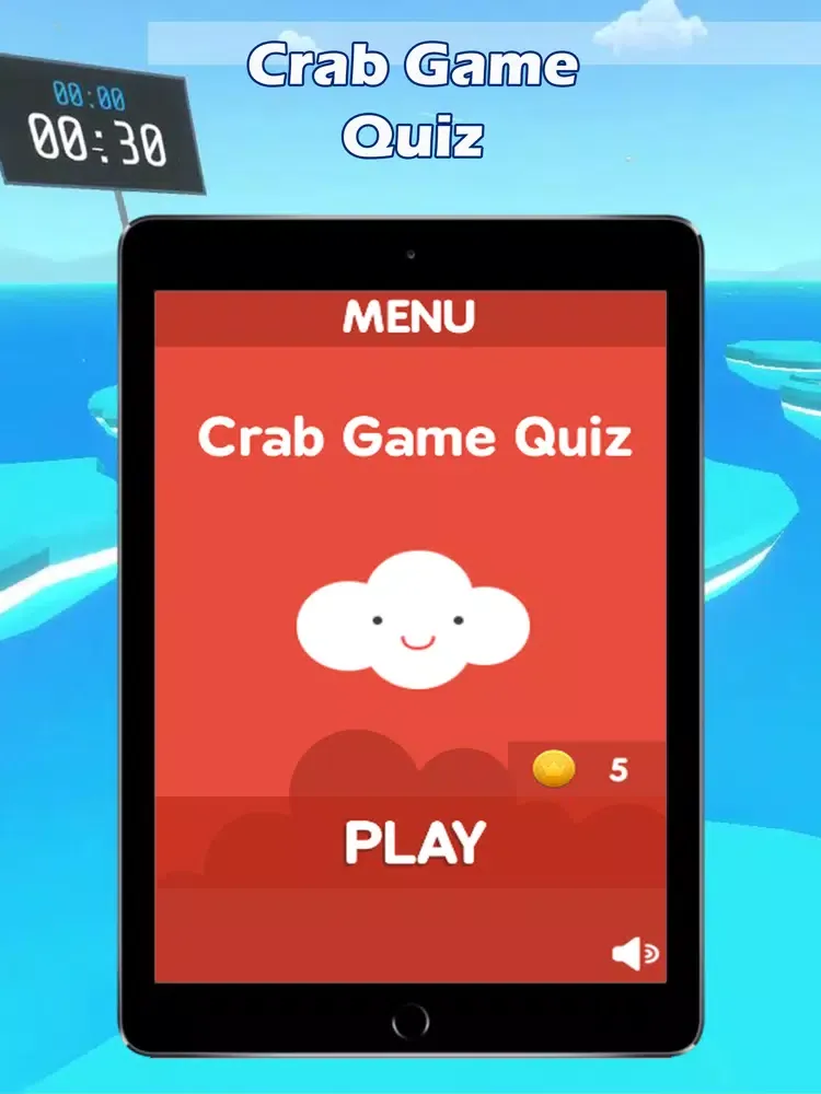 Crab Challenge Survival Quiz iPad  스크린샷