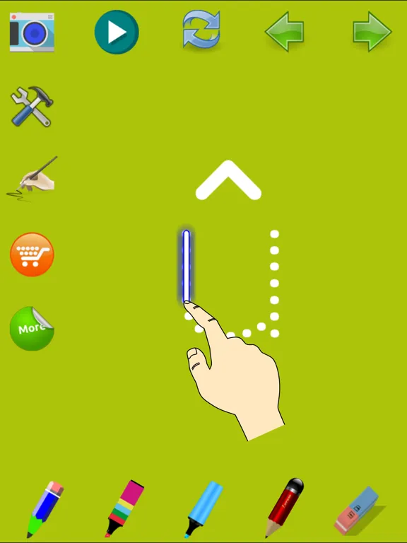 ภาพหน้าจอของ Tracing&Read French Letter,LV4 iPad 
