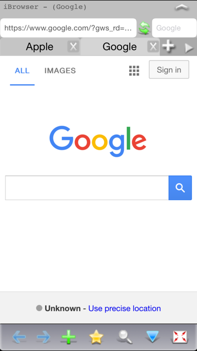 Screenshot di iFox Browser