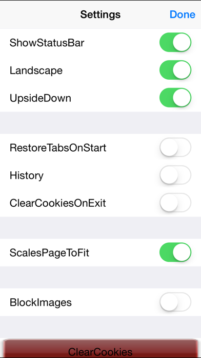 Screenshot di iFox Browser