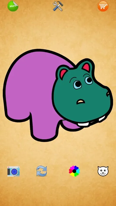 Tangkapan skrin My Coloring Book Pro HD