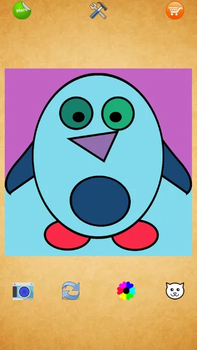 Tangkapan skrin My Coloring Book Pro HD