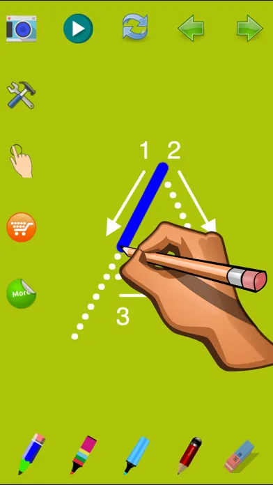 Trace Letters Wizard, Capital স্ক্রিনশট