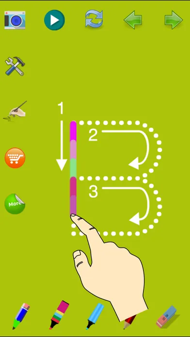 Trace Letters Wizard, Capital স্ক্রিনশট